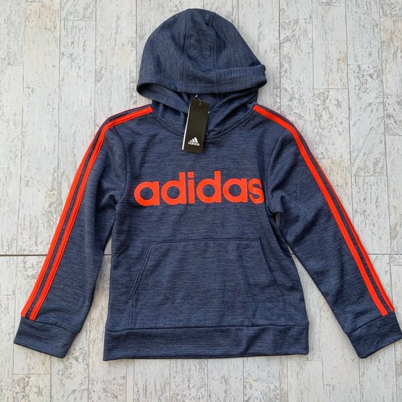 blue and orange adidas hoodie